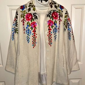 Linea by Louis Dell’Olio floral coat